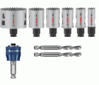 Set de sierras de corona PRO Multi Material PC Plus, 9 uds.
