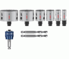 Set de sierras de corona PRO Multi Material PC Plus, 9 uds.