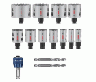 Set de sierra de corona PRO Multi Material Power Change Plus - Estuche transparente
