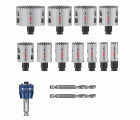 Set de sierras de corona PRO Multi Material PC Plus, 14 uds.