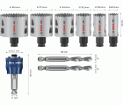 Set de sierras de corona PRO Multi Material PC Plus, 9 uds.