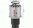Sierra de corona PRO Sheet Metal PC Plus, 27 mm