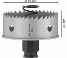 Sierra de corona PRO Sheet Metal PC Plus, 65 mm
