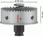 Sierra de corona PRO Sheet Metal PC Plus, 68 mm