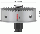 Sierra de corona PRO Sheet Metal PC Plus, 76 mm