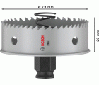 Sierra de corona PRO Sheet Metal PC Plus, 79 mm