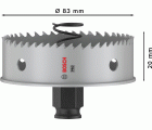 Sierra de corona PRO Sheet Metal PC Plus, 83 mm