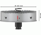 Sierra de corona PRO Sheet Metal PC Plus, 102 mm