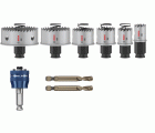 Set de sierras de corona PRO Sheet Metal PC Plus, 8 uds.