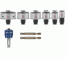 Set de sierras de corona PRO Sheet Metal PC Plus, 8 uds.