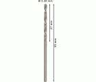 Broca helicoidal PRO Metal HSS-G, longitud estándar, 2,2 x 27 x 53 mm, 10 unidades