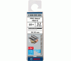 Broca helicoidal PRO Metal HSS-G, longitud estándar, 3,2 x 36 x 65 mm, 10 unidades
