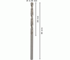 Broca helicoidal PRO Metal HSS-G, longitud estándar, 3,3 x 36 x 65 mm, 10 unidades