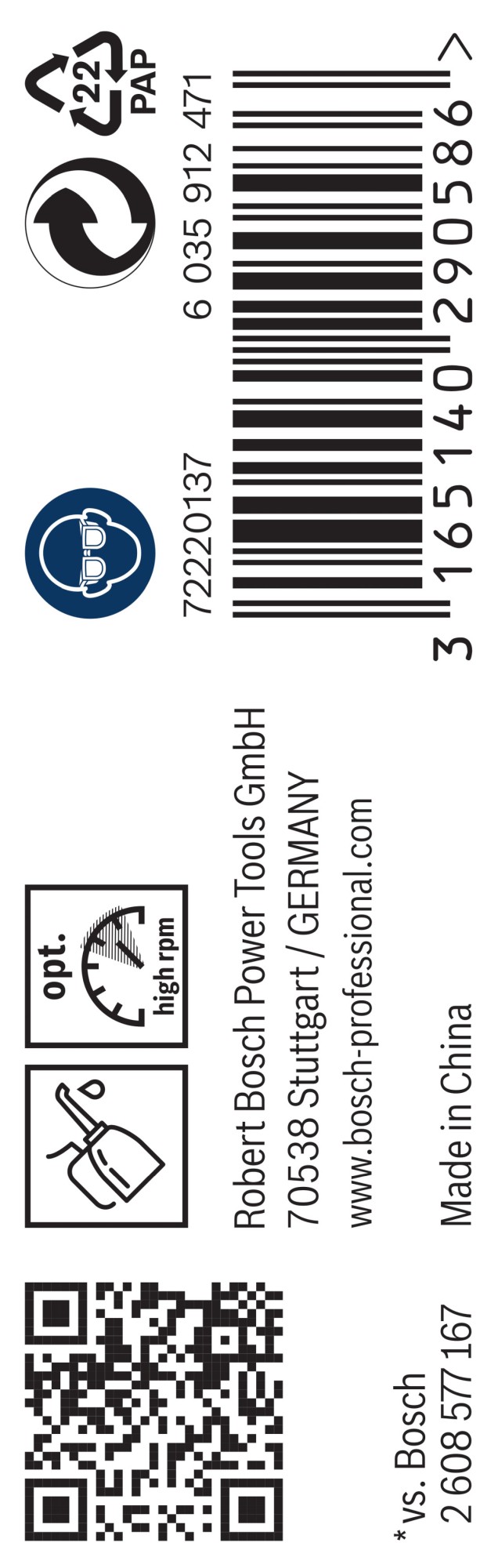 Broca helicoidal PRO Metal HSS-G, longitud estándar, 3,5 x 39 x 70 mm, 10 unidades