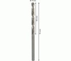 Broca helicoidal PRO Metal HSS-G, longitud estándar, 4 x 43 x 75 mm, 10 unidades