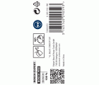 Broca helicoidal PRO Metal HSS-G, longitud estándar, 4 x 43 x 75 mm, 10 unidades
