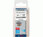 Broca helicoidal PRO Metal HSS-G, longitud estándar, 4,2 x 43 x 75 mm, 10 unidades