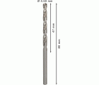 Broca helicoidal PRO Metal HSS-G, longitud estándar, 4,5 x 47 x 80 mm, 10 unidades