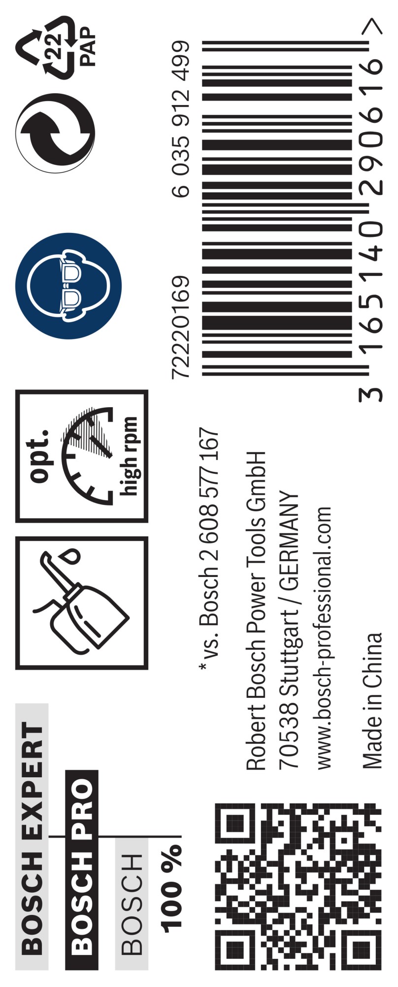 Broca helicoidal PRO Metal HSS-G, longitud estándar, 4,5 x 47 x 80 mm, 10 unidades