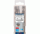 Broca helicoidal PRO Metal HSS-G, longitud estándar, 6,2 x 63 x 101 mm, 10 unidades