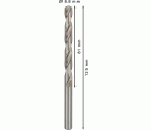 Broca helicoidal PRO Metal HSS-G, longitud estándar, 8,8 x 81 x 125 mm, 5 unidades