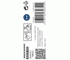 Broca helicoidal PRO Metal HSS-G, longitud estándar, 4,8 x 52 x 86 mm, 10 unidades