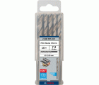 Broca helicoidal PRO Metal HSS-G, longitud estándar, 7,2 x 69 x 109 mm, 10 unidades