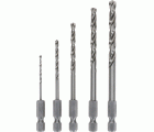 Set de brocas helicoidales PRO Metal HSS-G Hex, 5 uds.
