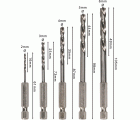 Sets de brocas para madera PRO Wood HSS, 5 uds.
