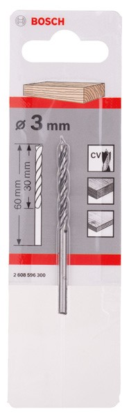 Brocas en espiral para madera estándar