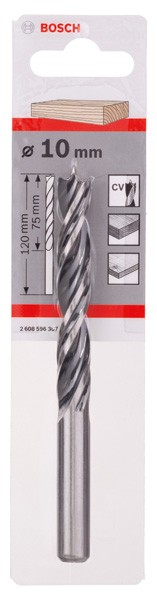 Brocas en espiral para madera estándar