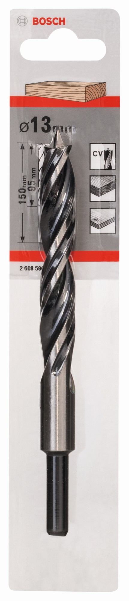 Brocas en espiral para madera estándar