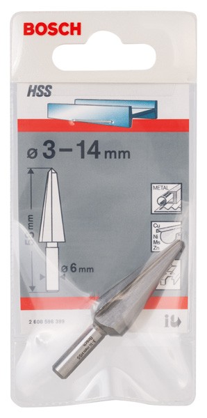 Broca para chapa, cilíndrica