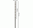 Broca helicoidal PRO Metal HSS-G larga, 4 x 78 x 119 mm, 5 unidades