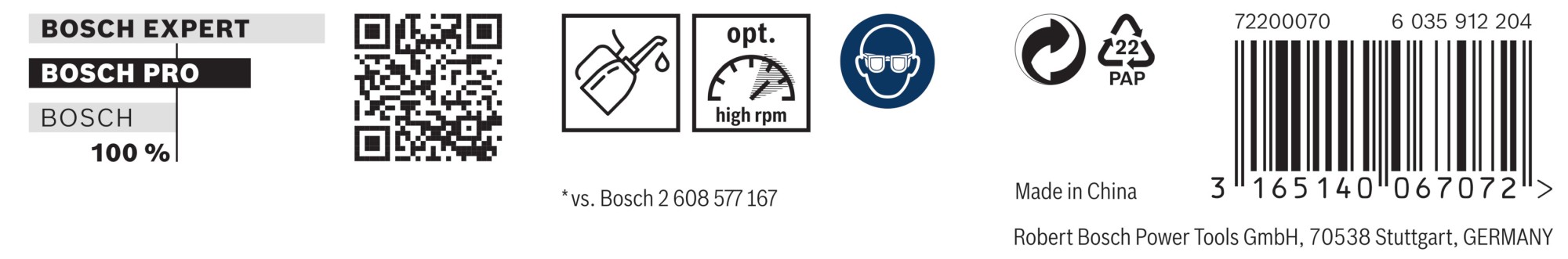 Broca helicoidal PRO Metal HSS-G larga, 4,2 x 78 x 119 mm, 5 unidades