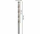 Broca helicoidal PRO Metal HSS-G larga, 10 x 121 x 184 mm, 5 unidades