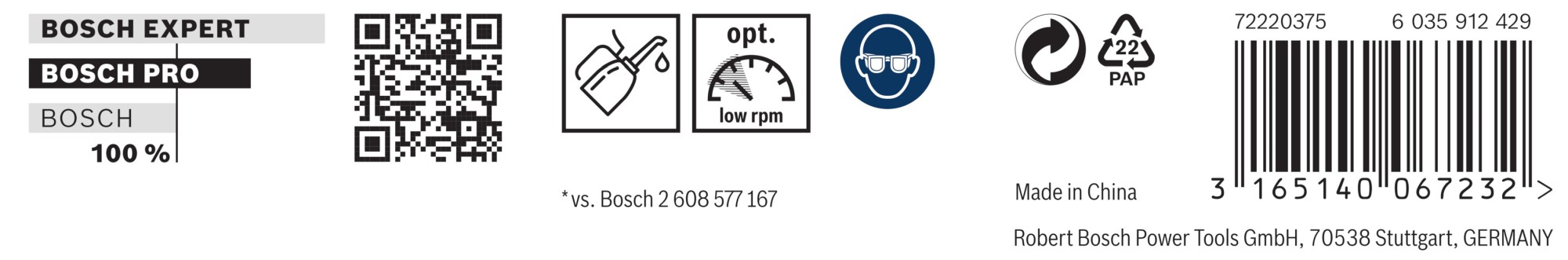 Broca helicoidal PRO Metal HSS-G larga, 11 x 128 x 195 mm, 5 unidades