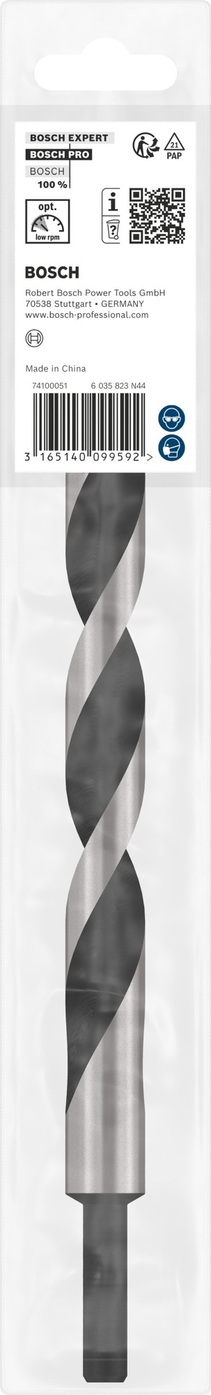 Broca para madera PRO Wood, 18 x 190 x 250 mm