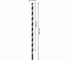 Broca para madera PRO Wood, 12 x 340 x 400 mm