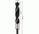 Broca para madera PRO Wood, 28 x 160 x 220 mm