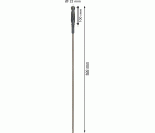 Broca de instalación PRO Wood HSS, 22 x 100 x 600 mm, SDS plus