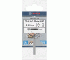 Broca avellanadora PRO Soft Metal HSS, 6,3 x 45 mm, M3