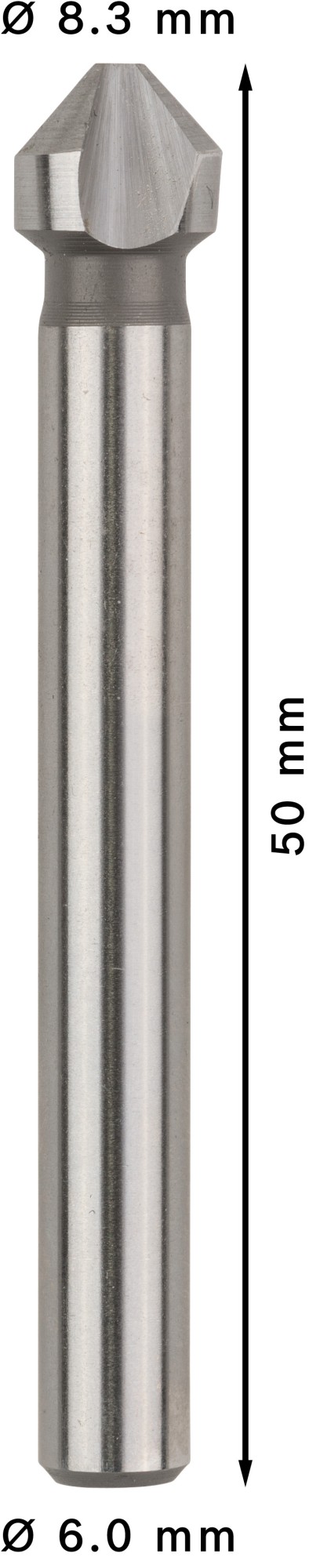 Broca avellanadora PRO Soft Metal HSS, 8,3 x 50 mm, M4