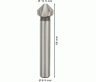 Broca avellanadora PRO Soft Metal HSS, 12,4 x 56 mm, M6