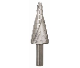 Brocas escalonadas HSS con vástago de 3 planos