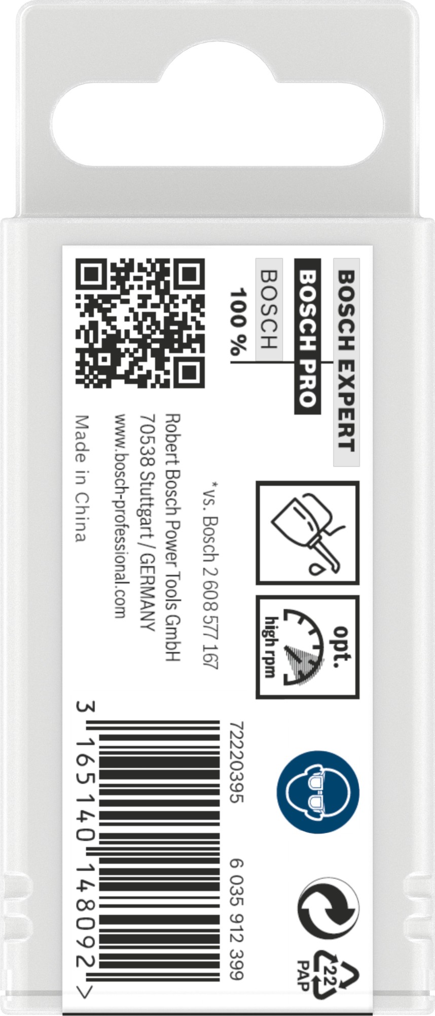Broca helicoidal de doble punta PRO Metal HSS-G, 4,1 x 14 x 55 mm, 10 uds.