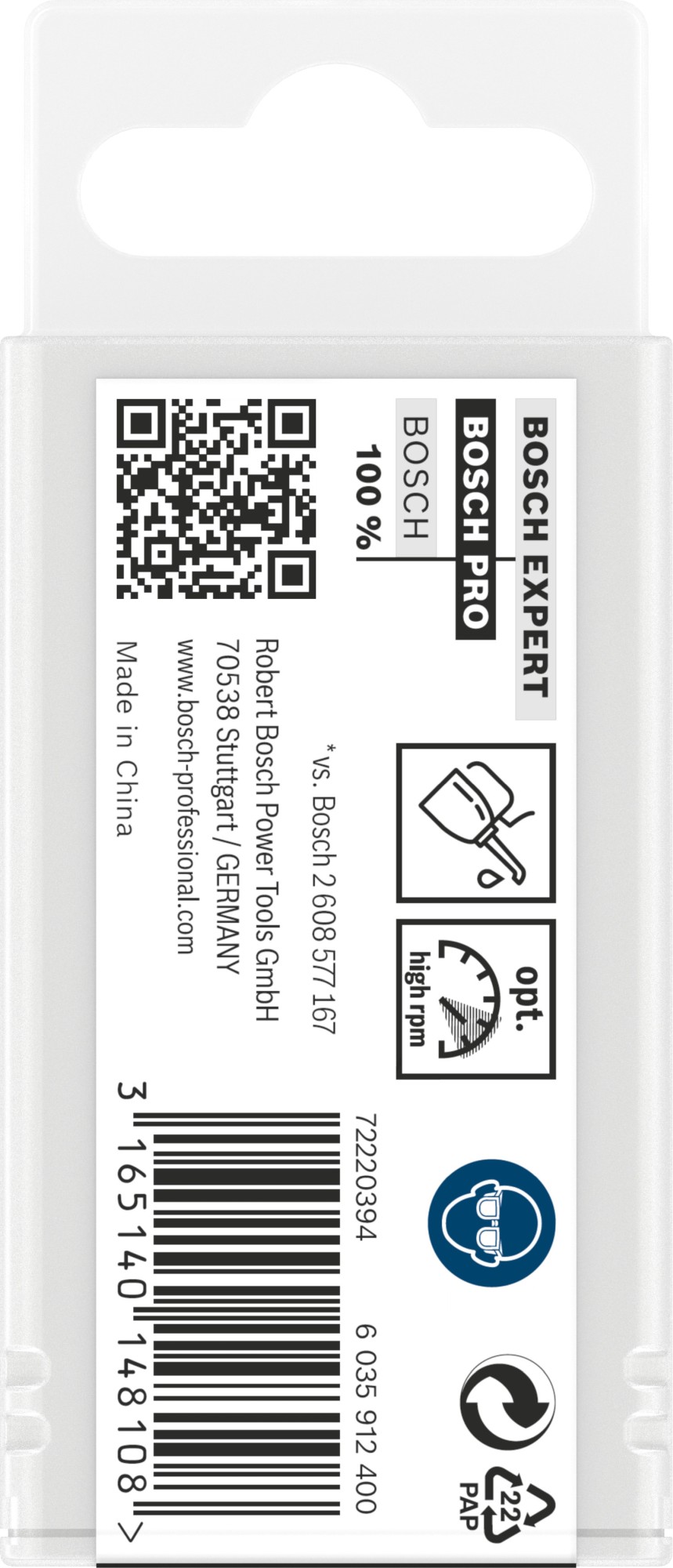 Broca helicoidal de doble punta PRO Metal HSS-G, 4,2 x 14 x 55 mm, 10 uds.