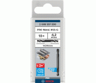 Broca helicoidal de doble punta PRO Metal HSS-G, 4,2 x 14 x 55 mm, 10 uds.