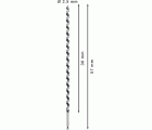 Broca salomónica PRO Wood, 12 x 385 x 450 mm