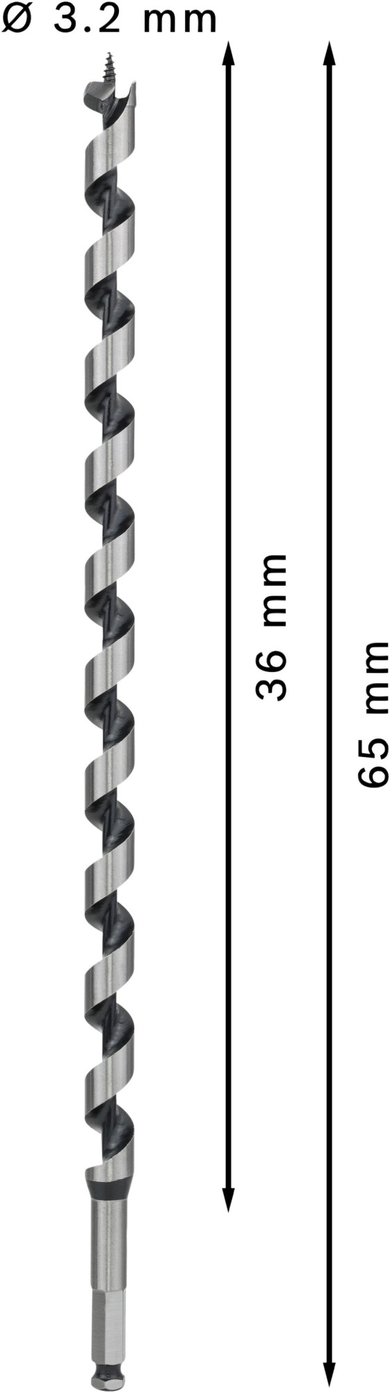 Broca salomónica PRO Wood, 18 x 385 x 450 mm